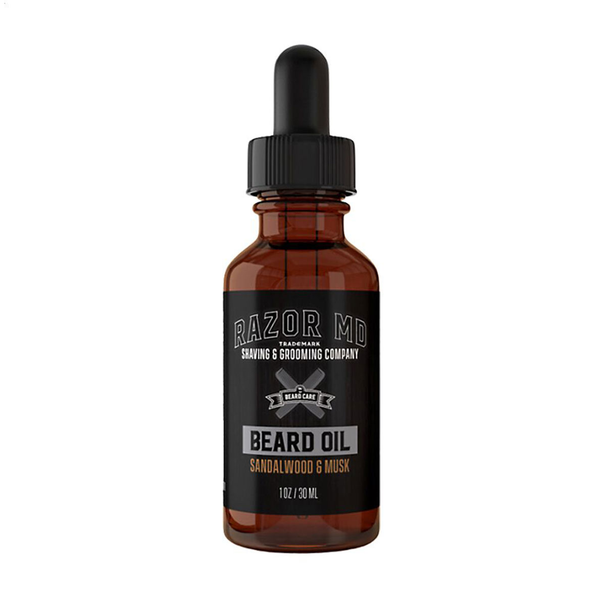 Чоловіча олія для бороди Razor MD Beard Oil Сандалове дерево та мускус, 30 мл