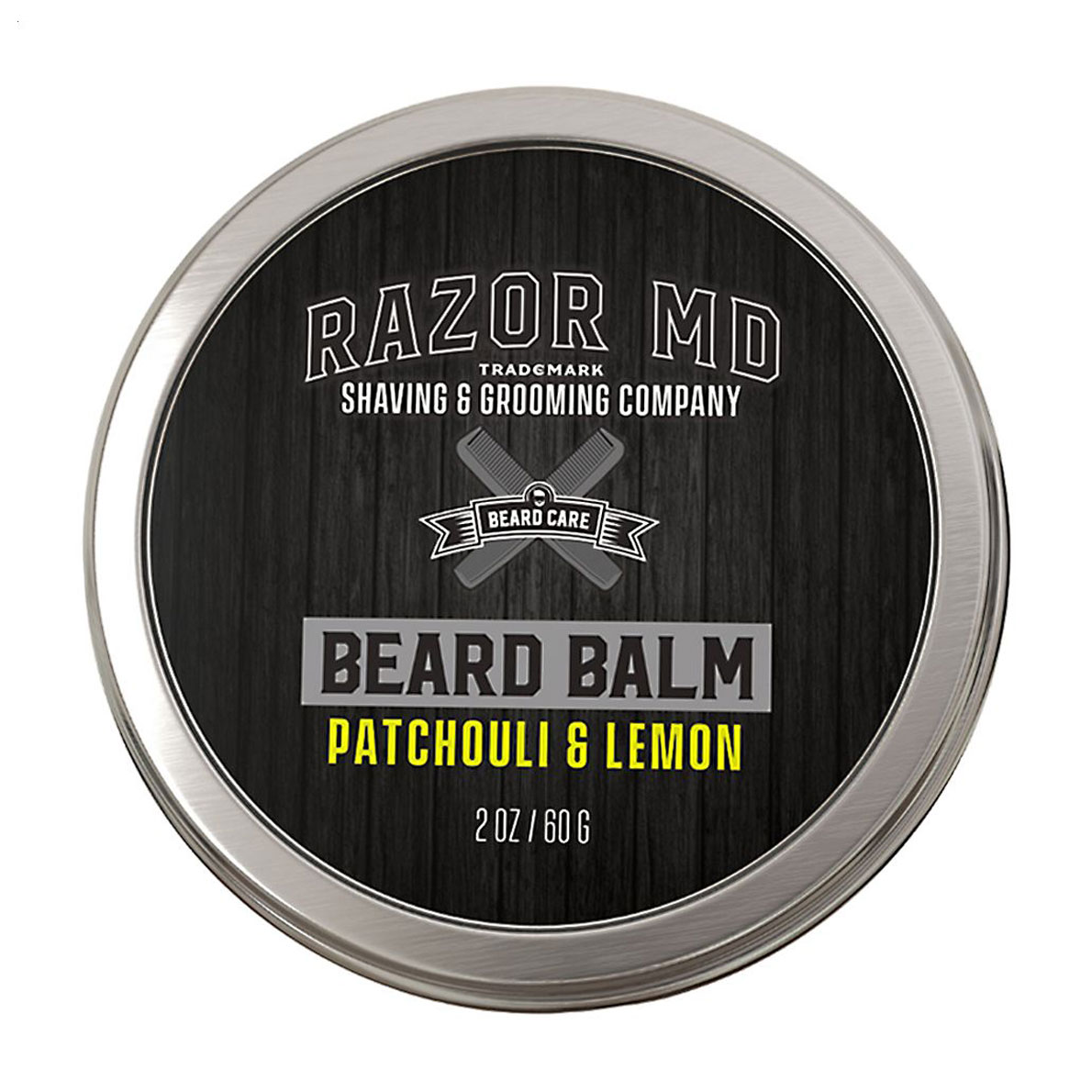 Чоловічий бальзам для бороди Razor MD Beard Balm Пачулі та лимон, 60 г