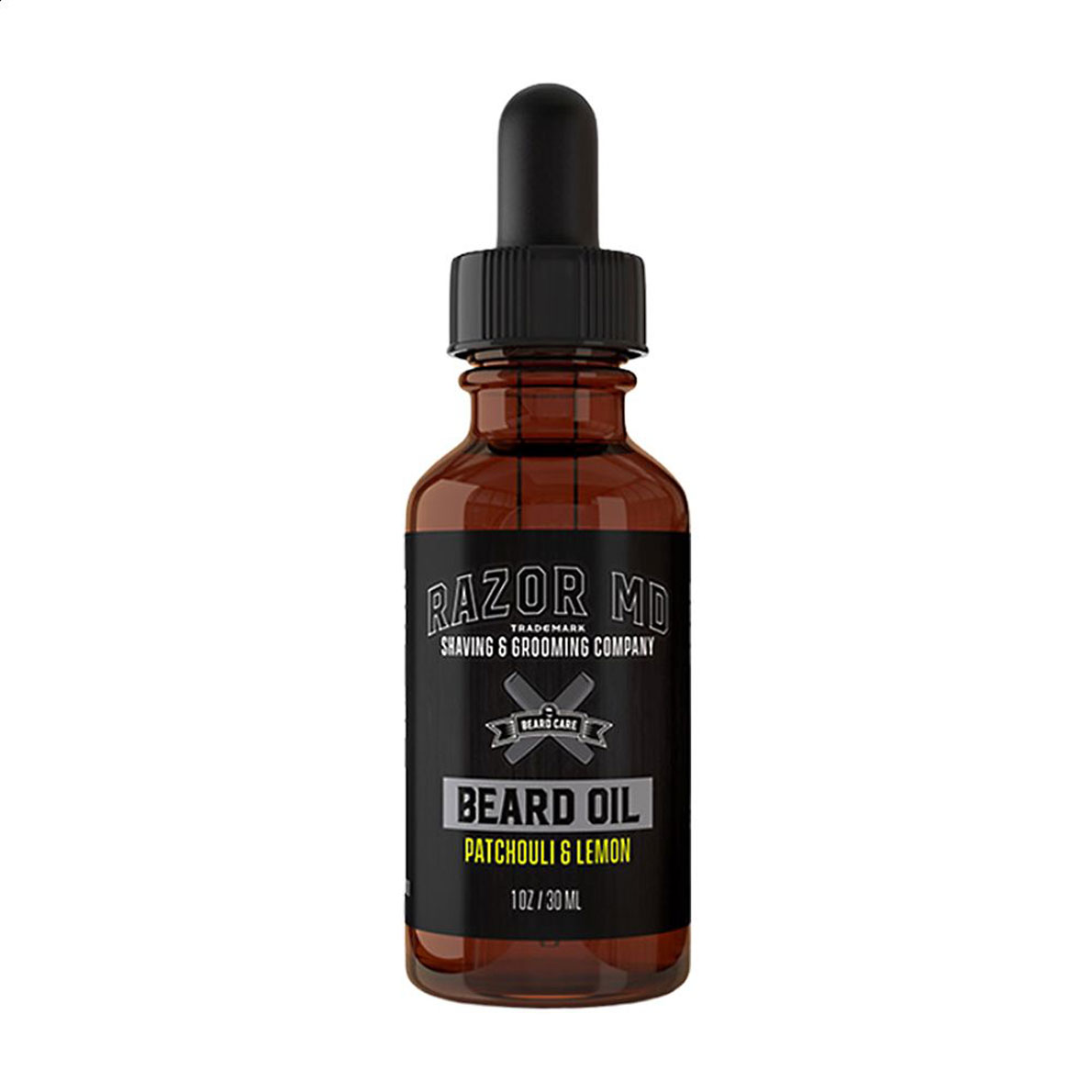 Уцінка! Чоловіча олія для бороди Razor MD Beard Oil Пачулі та лимон, 30 мл